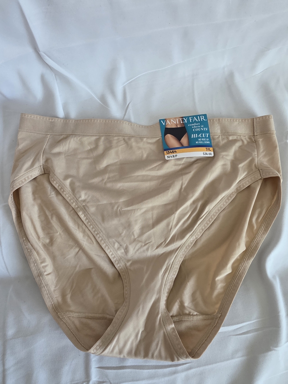 Vanity Fair Seamless Nude Tone Briefs